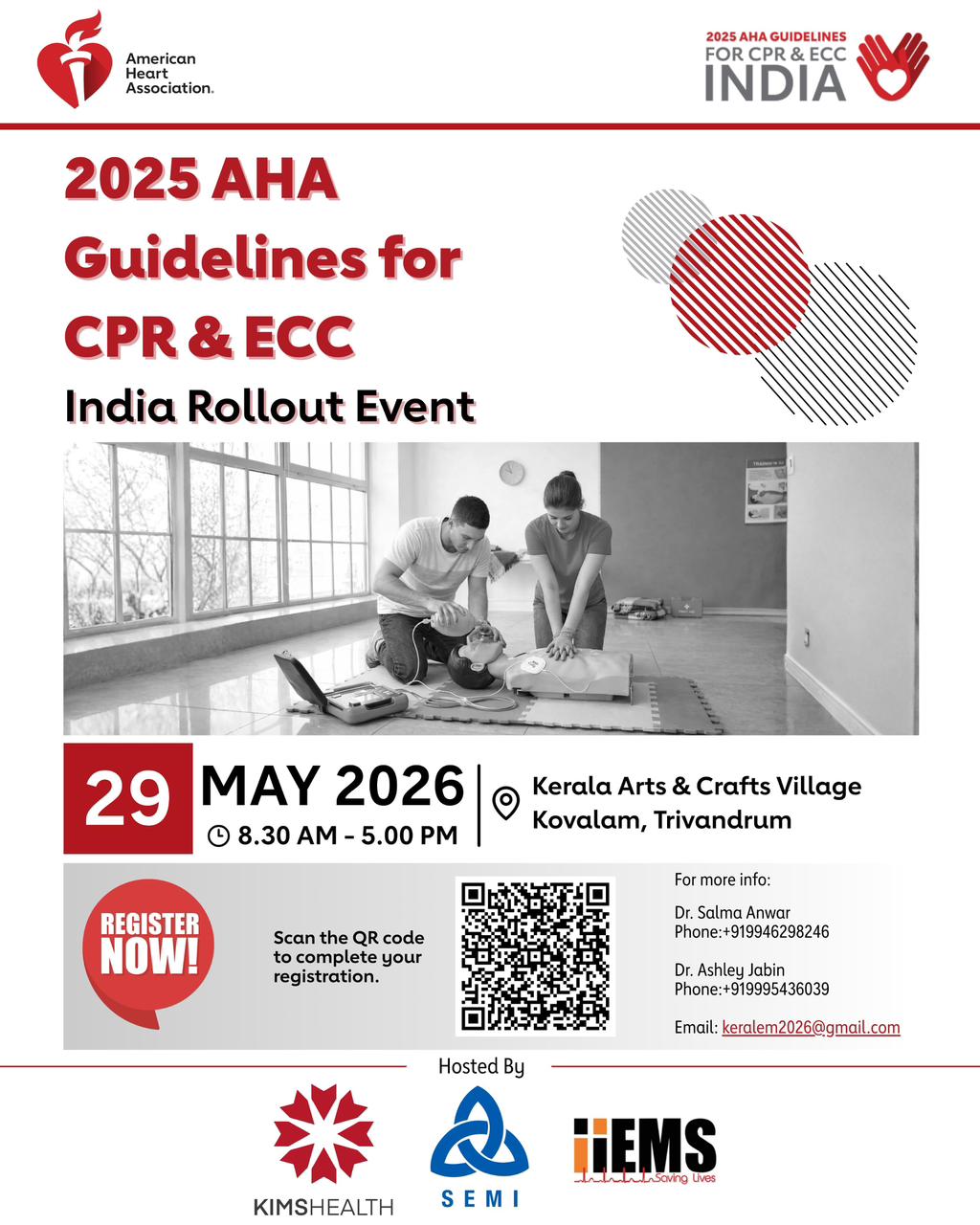 2025 AHA Guidelines for CPR & ECC - India Rollout Event